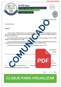 Comunicado Sion Ipiranga